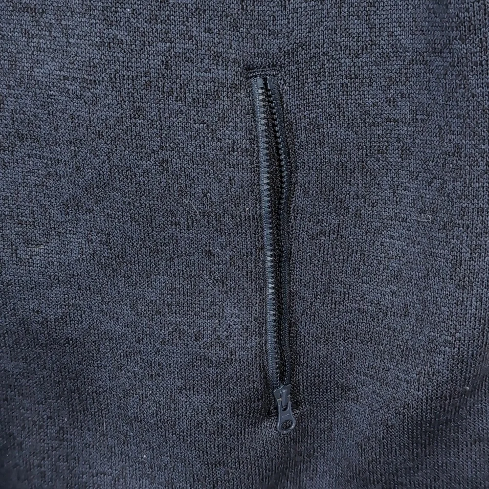 Ascend Men's Heather Blue Fleece Full Zip Vest Size XXL